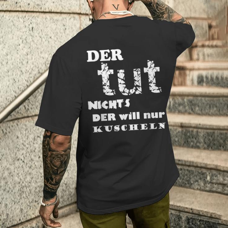 Der Will Nur Kukuschel T-Shirt mit Rückendruck Geschenke für Ihn