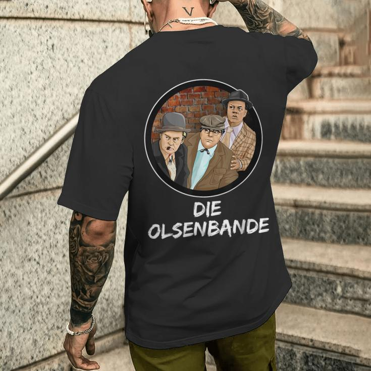 Die Olsenbande Ddr Ossi East Germany T-Shirt mit Rückendruck Geschenke für Ihn