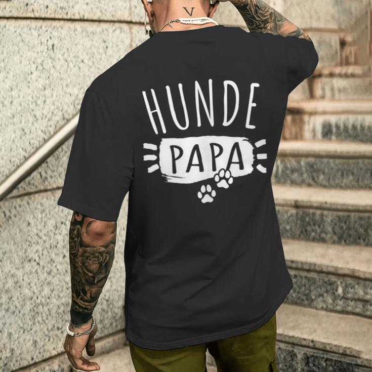 Dog Dad Dog Dad For Dogs Dad S T-Shirt mit Rückendruck Geschenke für Ihn