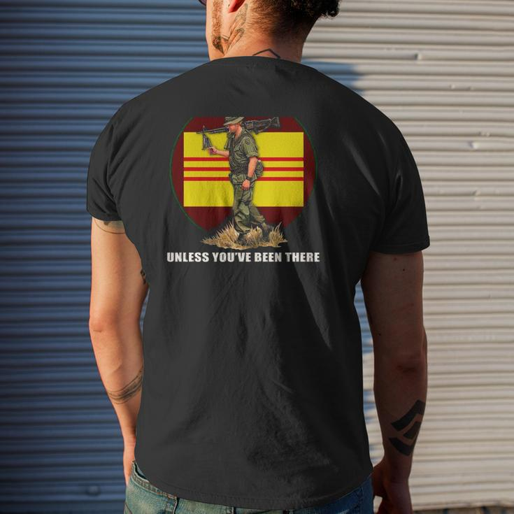 Don't Mean Nuthin' Unless You've Been There Vietnam Veterans Day Mens Back Print T-shirt Gifts for Him