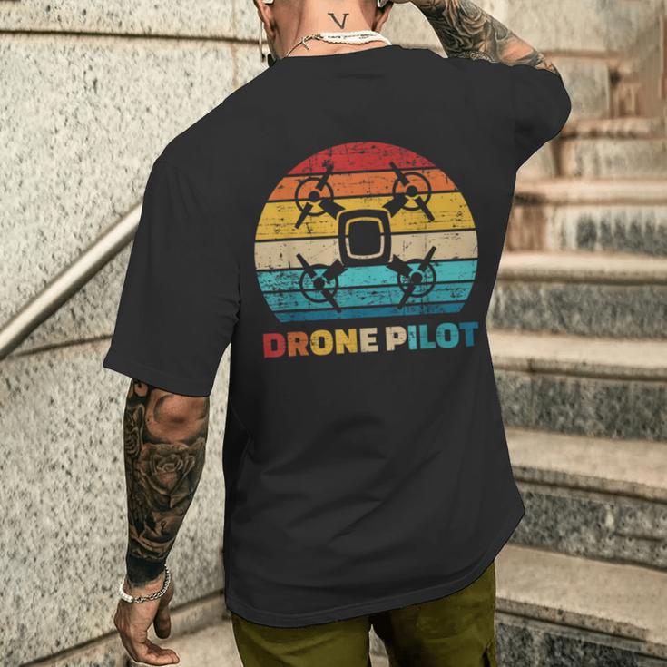 Drone Drone Pilot T-Shirt mit Rückendruck Geschenke für Ihn