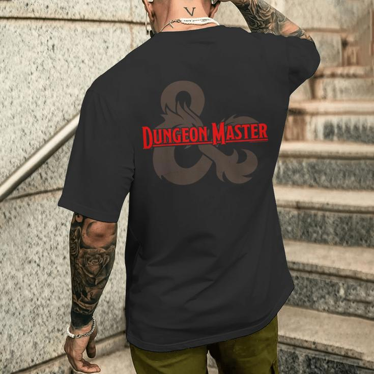 Dungeons & Dragons Dungeon Master Emblem T-Shirt mit Rückendruck Geschenke für Ihn