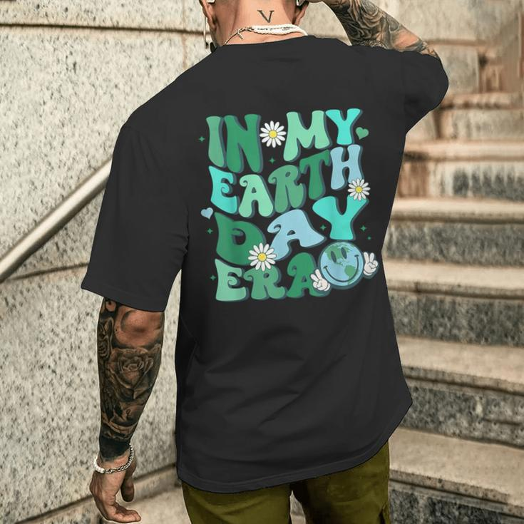 In My Earth Day Era Earth Day 2024 Save The Planet Men's T-shirt Back Print Gifts for Him