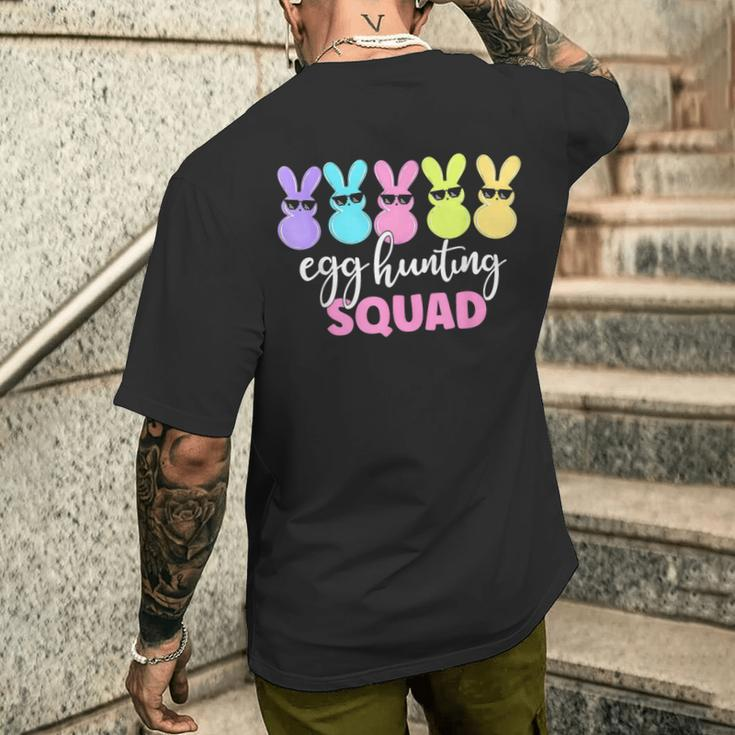 Egg Hunting Squad Crew Family Happy Easter Bunny Womens Men's T-shirt Back Print Gifts for Him