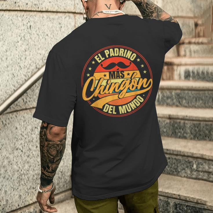 El Padrino Más Chingón Del Mundo Padrino Camiseta Hombre Estampado Espalda Regalos para él
