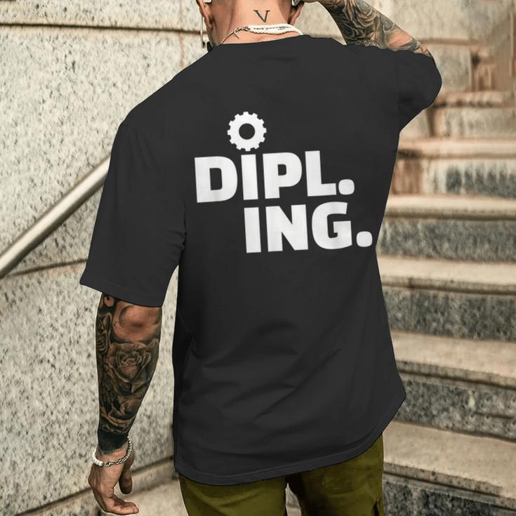 Engineer Dipl Ing T-Shirt mit Rückendruck Geschenke für Ihn