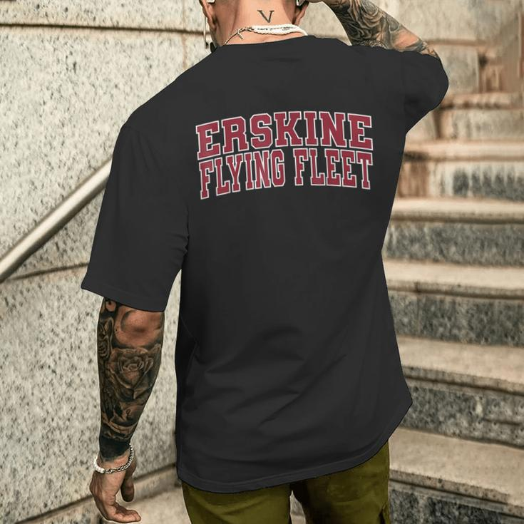 Erskine College Flying Fleet Men's T-shirt Back Print Gifts for Him