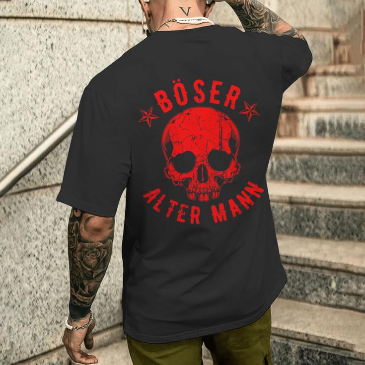 Evil Alter Mann S T-Shirt mit Rückendruck Geschenke für Ihn