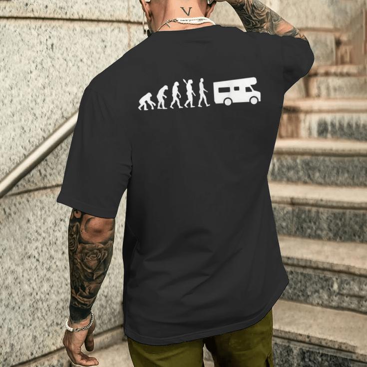 Evolution Caravan T-Shirt mit Rückendruck Geschenke für Ihn