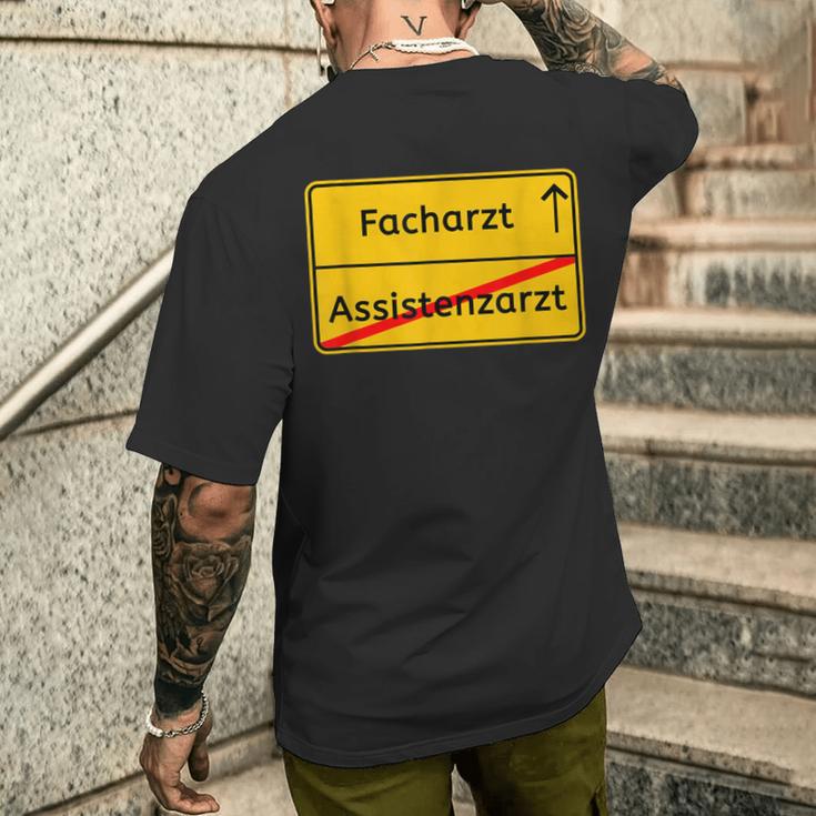 Facharzt Facharzttefung Besten T-Shirt mit Rückendruck Geschenke für Ihn