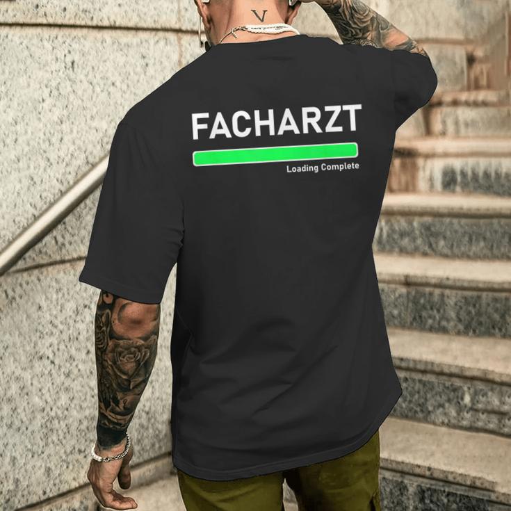 Facharzt Loading Facharzttefung Besten T-Shirt mit Rückendruck Geschenke für Ihn