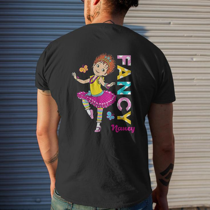 Fancy Nancy Dancing With Nancy Mens Back Print T-shirt Gifts for Him