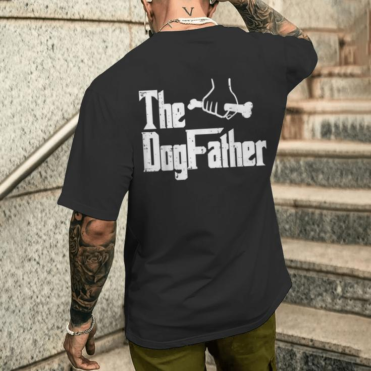 Fathers Day The Dog Father Movie Pun Fur Papa Dad Men's T-shirt Back Print Gifts for Him