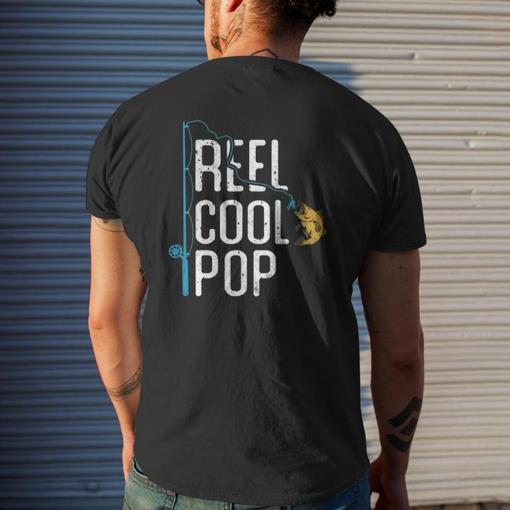 Fishing Reel Cool Pop Father’S Day For Fisherman Pop Mens Back Print T-shirt Gifts for Him