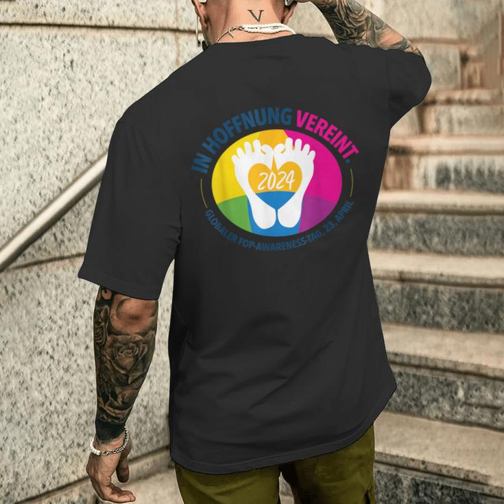 Fop Awareness Day 2024 In Hoffnungereint T-Shirt mit Rückendruck Geschenke für Ihn