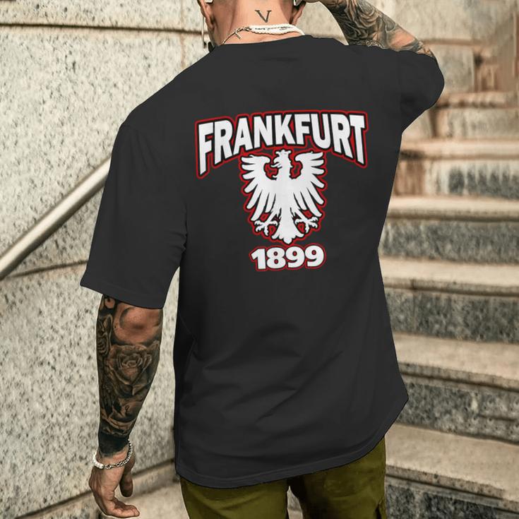 Frankfurt Hessen 1899 Eagle Ultras Black S T-Shirt mit Rückendruck Geschenke für Ihn