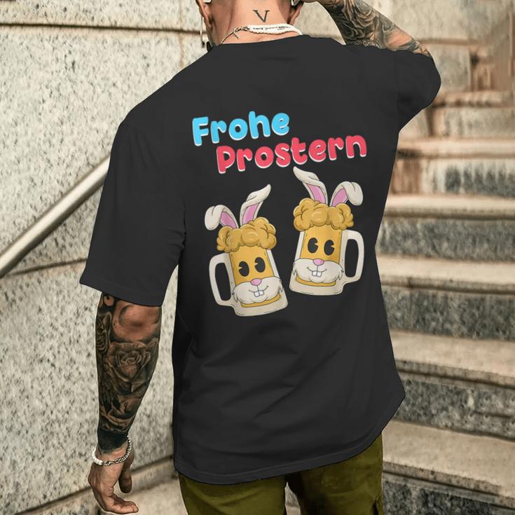 Frohe Prostern Easter For Easter Bunny T-Shirt mit Rückendruck Geschenke für Ihn