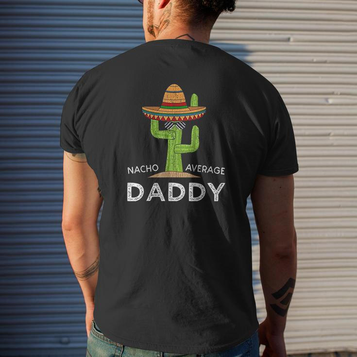 Fun Hilarious New Dad Humor Meme Saying Daddy Mens Back Print T-shirt Gifts for Him