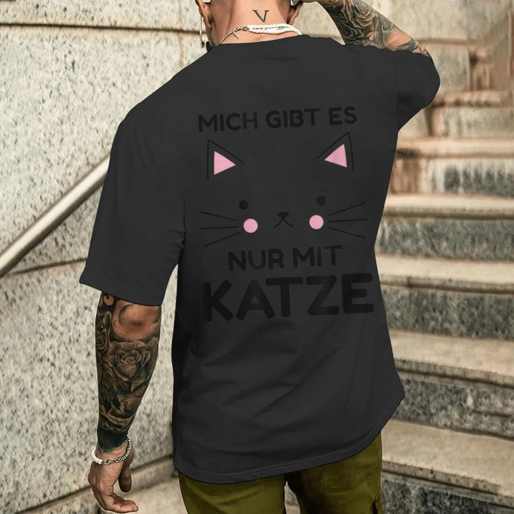 Cat Slogan T-Shirt mit Rückendruck Geschenke für Ihn