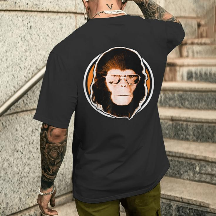 Cornelius In Shades Apes Nerd Geek Vintage Graphic Men's T-shirt Back Print Funny Gifts