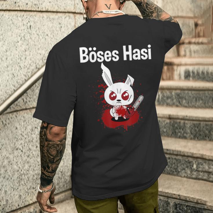 Evil Hasi T-Shirt mit Rückendruck Geschenke für Ihn