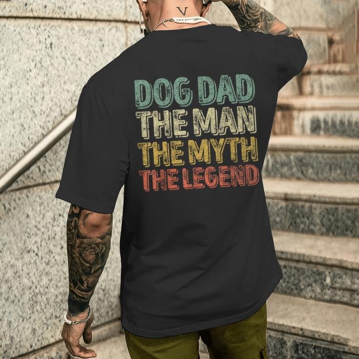 Dog Dad Gifts, Papa The Man Myth Legend Shirts