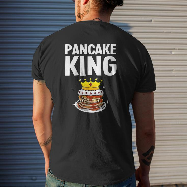 Pancake King For Pancake Lover Men Dad Boys Mens Back Print T-shirt Gifts for Him
