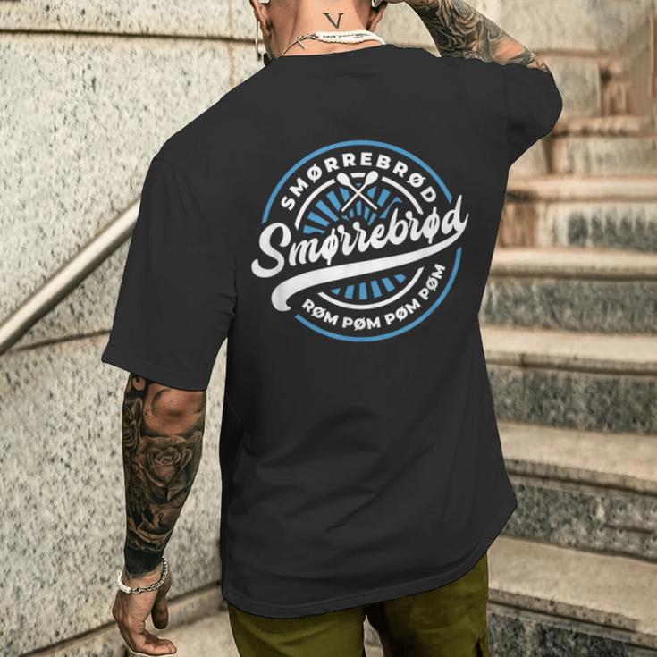 Sörrebröd Smorrebrod Röm Pöm Pöm Pömpöm T-Shirt mit Rückendruck Geschenke für Ihn