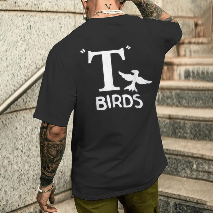 T- Gang Birds Nerd Geek Graphic T-Shirt mit Rückendruck Geschenke für Ihn