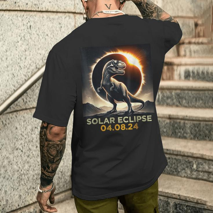 Total Solar Eclipse April 8 2024 Solar Eclipse Men's T-shirt Back Print Gifts for Him