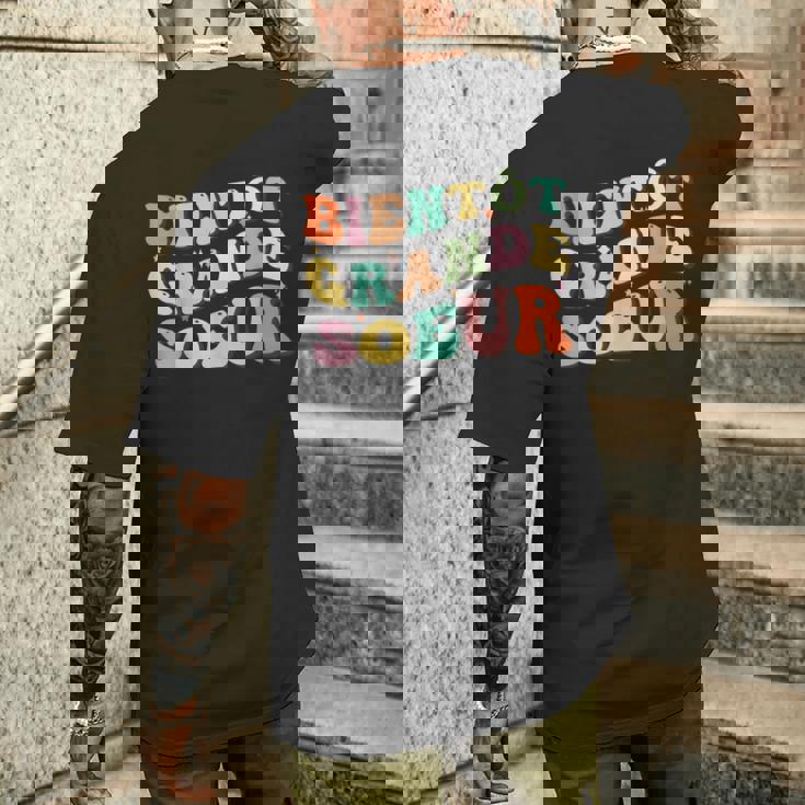 Future Grande Soeur Jeais Etre Grande Soeur Camiseta Hombre Estampado Espalda Regalos para él