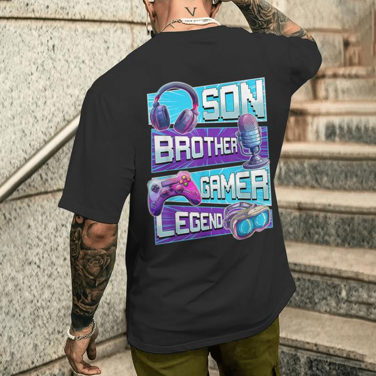 Gamer Gaming Video Game For Boys Ns Men's T-shirt Back Print Gifts for Him
