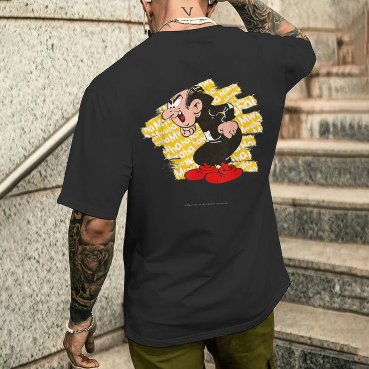 Gargamel T-Shirt mit Rückendruck Geschenke für Ihn