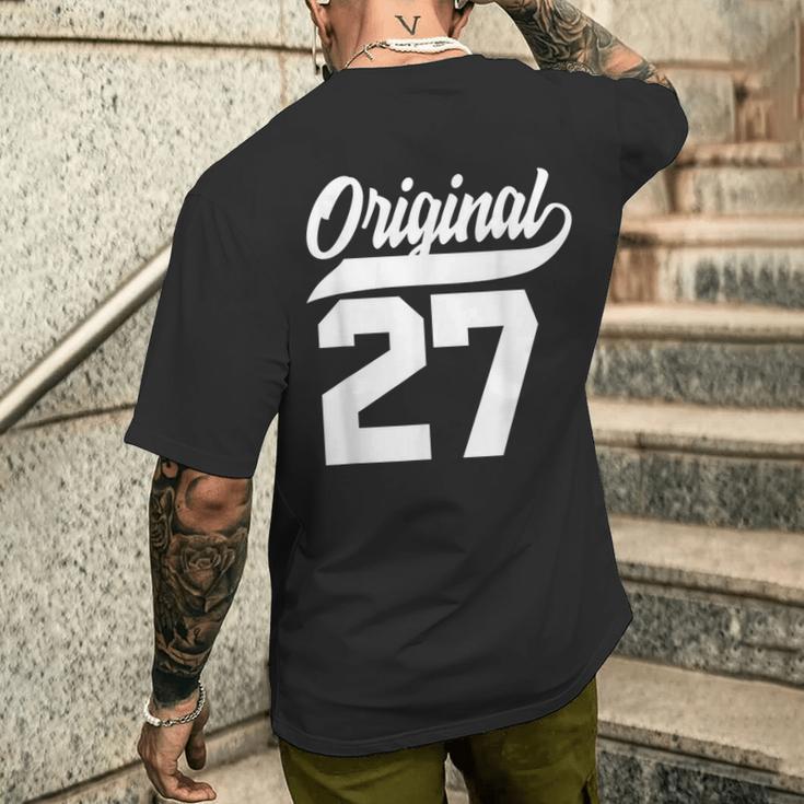 Gaziantepli Original 27 Memleket Gaziantep Türkiye Antep T-Shirt mit Rückendruck Geschenke für Ihn