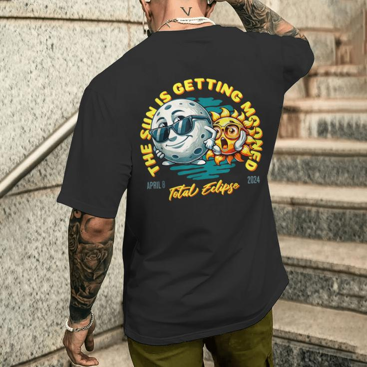 Is Getting Mooned Men's T-shirt Back Print Gifts for Him