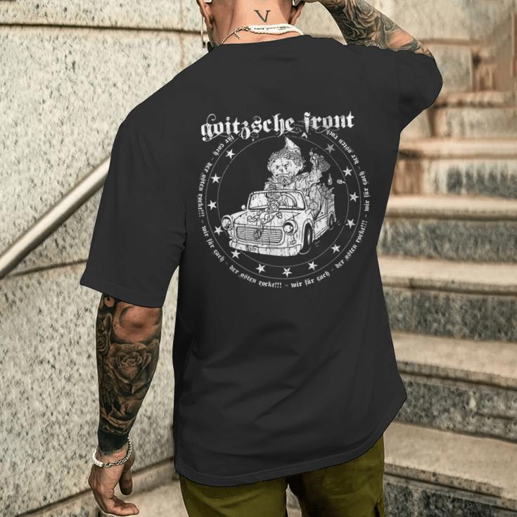 Goitzsche-Front Band-De T-Shirt mit Rückendruck Geschenke für Ihn