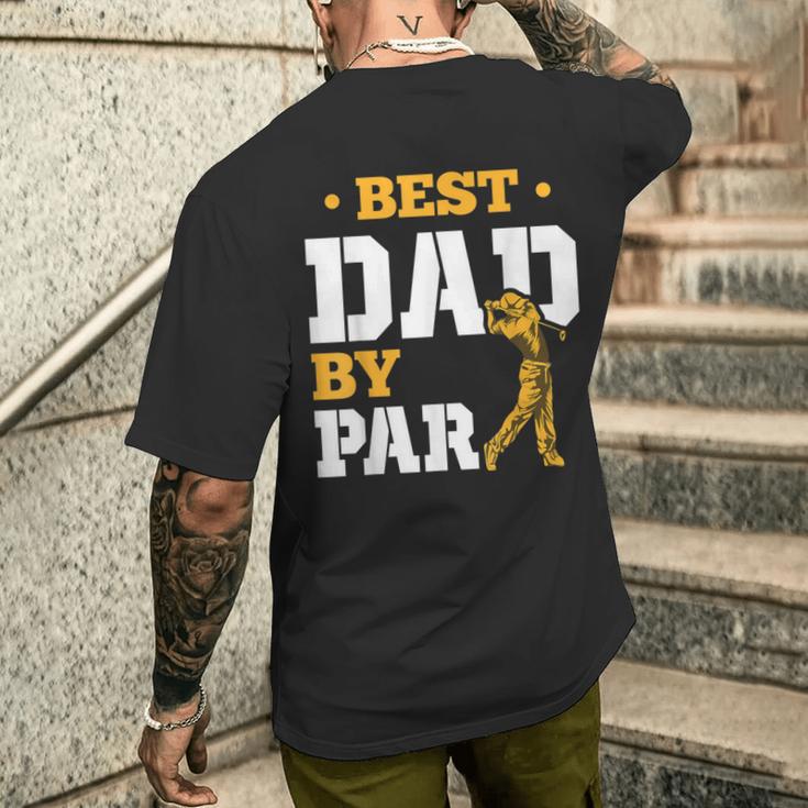 Golfplatz Hobby Golfer Golfspieleratertag Golf Papa T-Shirt mit Rückendruck Geschenke für Ihn