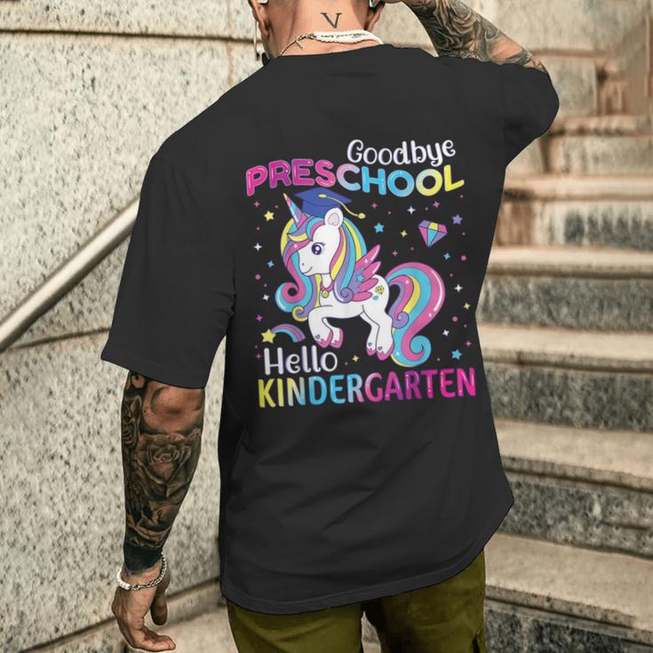 Graduation 2024 Goodbye Preschool Hello Kindergarten Unicorn Men's T ...