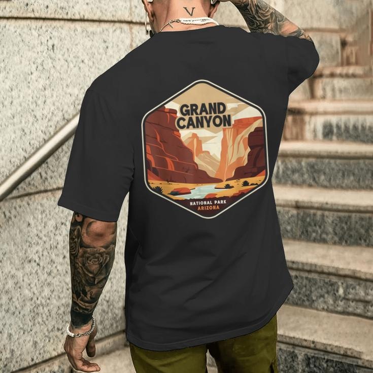Grand Canyon National Park Arizona National Park Men's T-shirt Back Print Gifts for Him