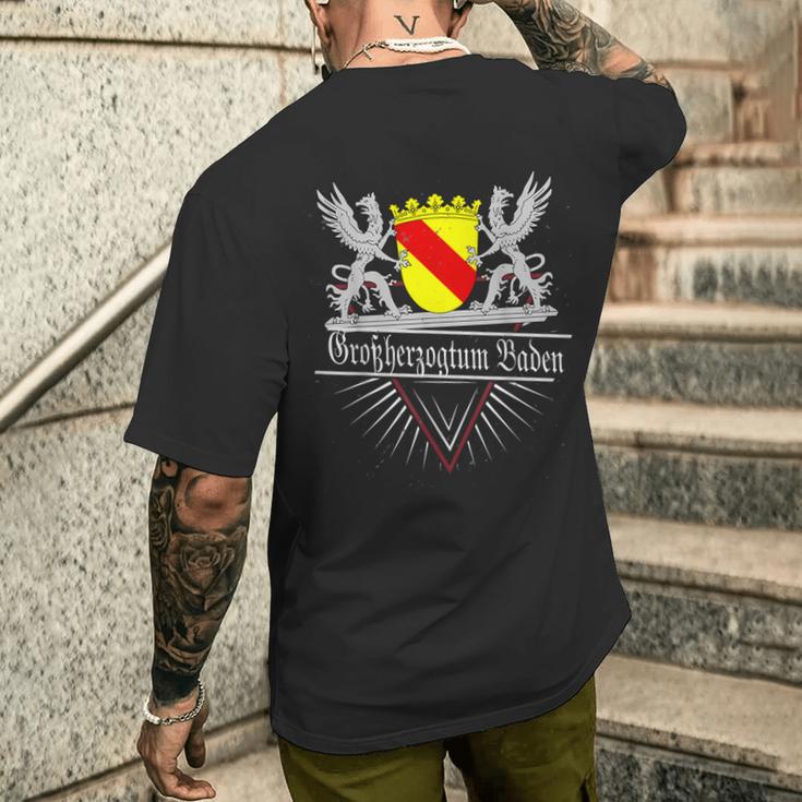 Great Duke Baden Badener From Badnerland Idea T-Shirt mit Rückendruck Geschenke für Ihn