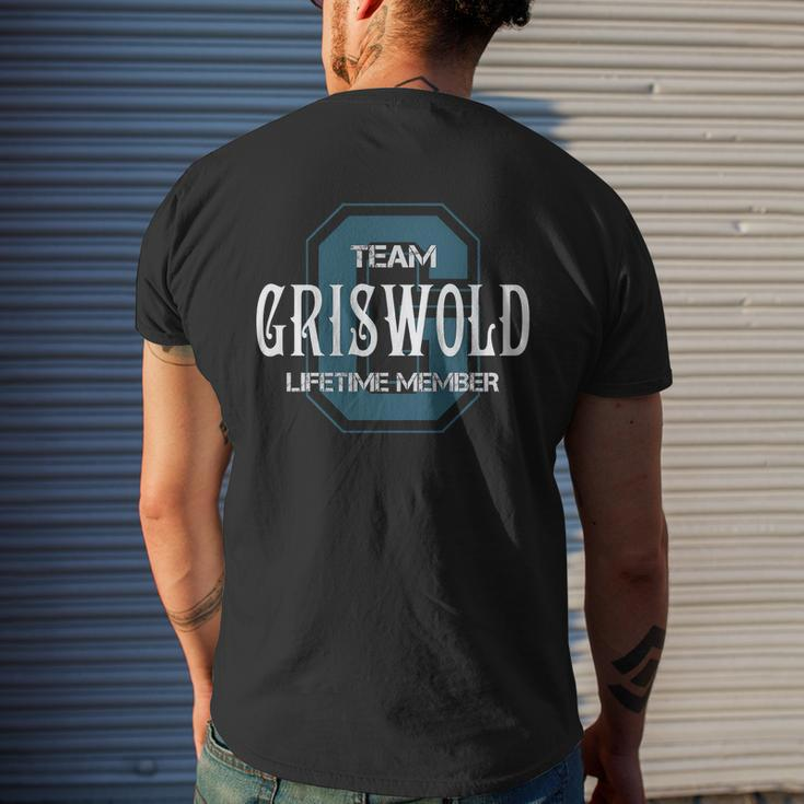 Griswold Shirts Team Griswold Lifetime Member Name Shirts Mens Back Print T-shirt Gifts for Him