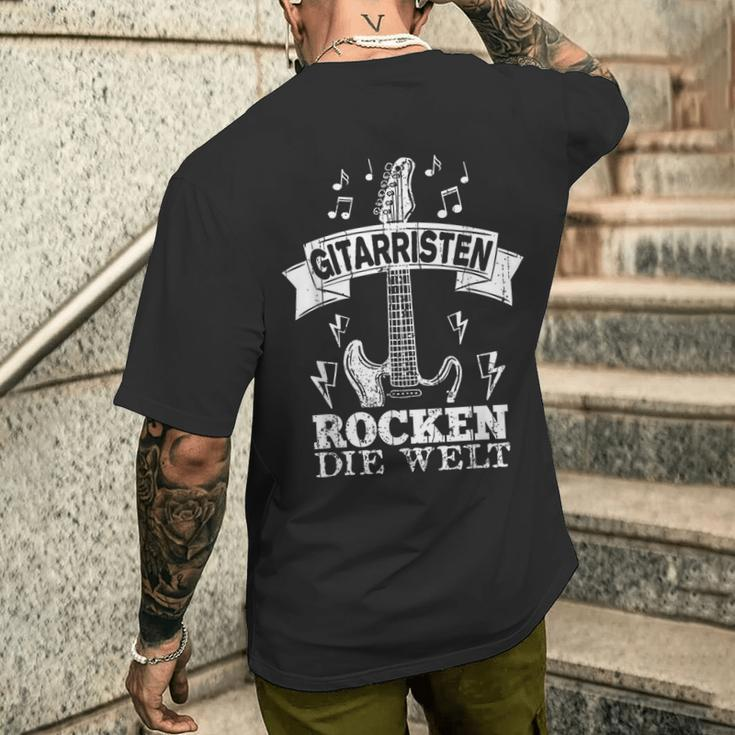Guitar Player Idea Guitar T-Shirt mit Rückendruck Geschenke für Ihn