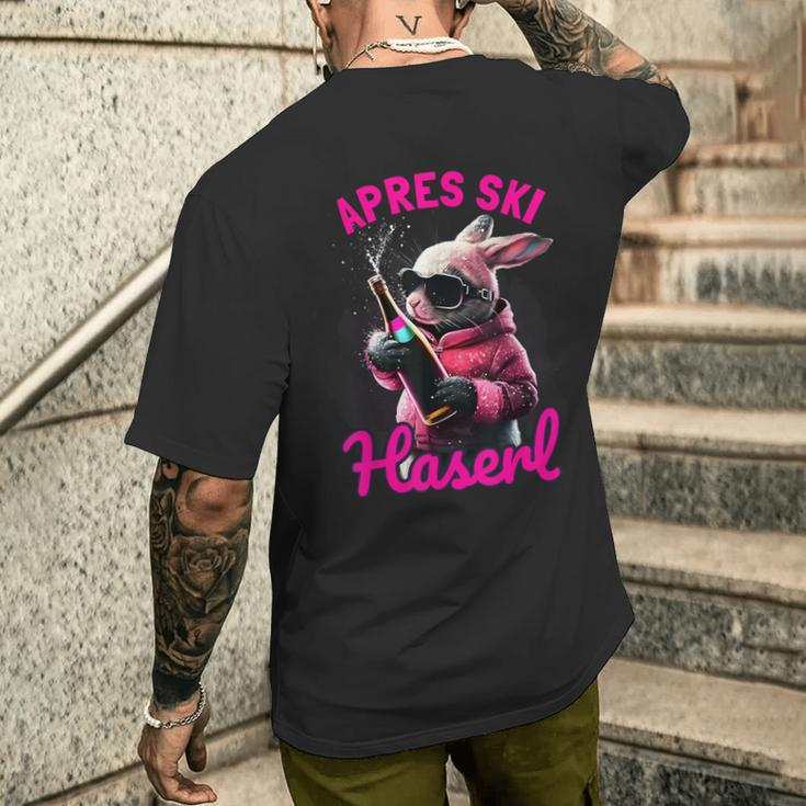Haserl Apres Ski Apres-Ski T-Shirt mit Rückendruck Geschenke für Ihn