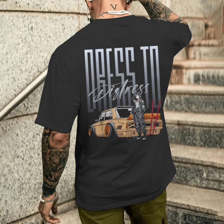 Herrenmode Ästhetik Trendiger Stil Maskulin Papa Liebe T-Shirt mit Rückendruck Geschenke für Ihn