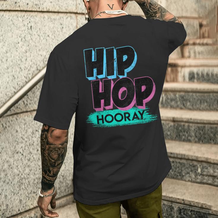 Hip-Hop Hooray Rap Rapper S T-Shirt mit Rückendruck Geschenke für Ihn