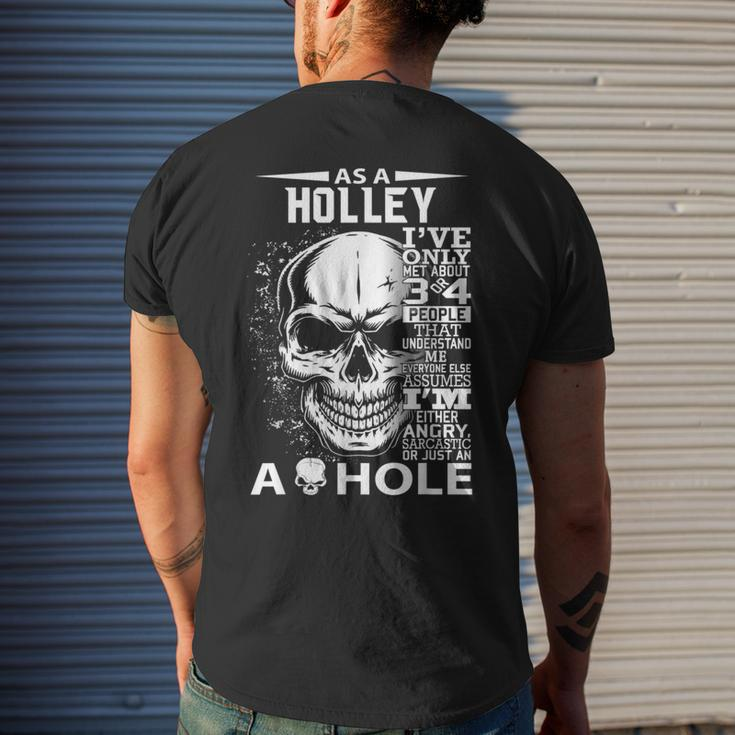Holley Definition Personalized Custom Name Loving Kind Men's T-shirt Back Print Gifts for Him