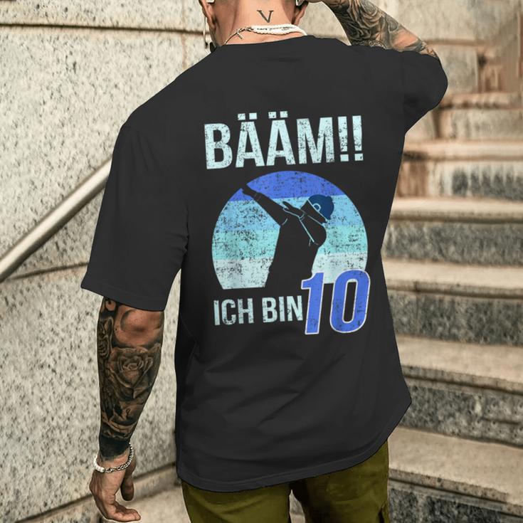 Ich Bin 10 Jahre Geburtstag T-Shirt mit Rückendruck Geschenke für Ihn