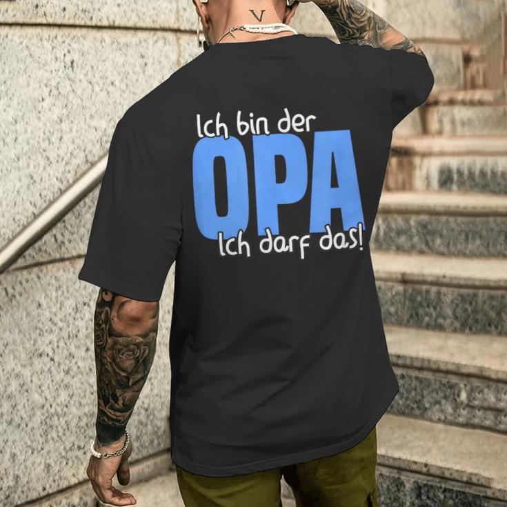 Ich Bin Der Opa, Kann Das Enkelkind Kurzärmliges Herren-T-Kurzärmliges Herren-T-Shirt, Schwarz Für Großväter Geschenke für Ihn