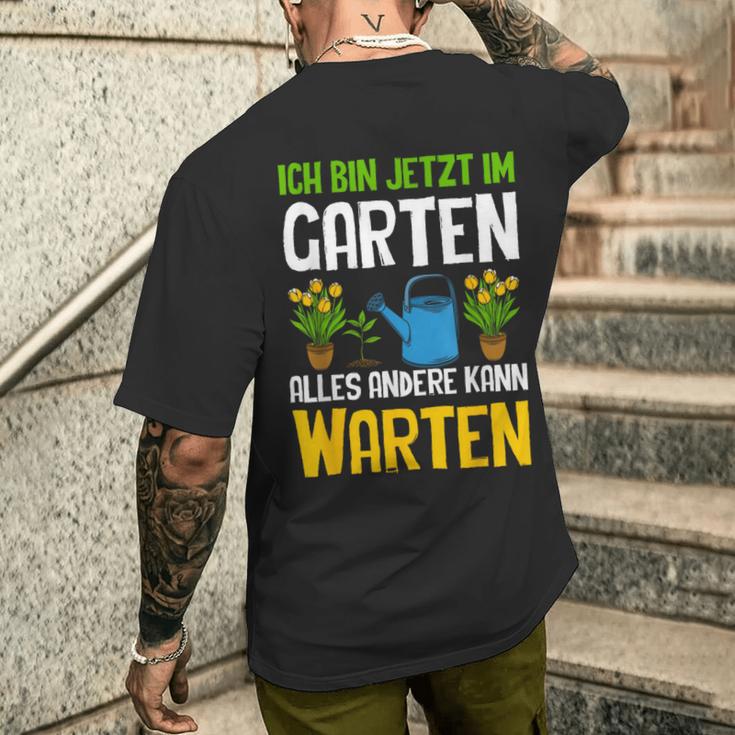 Ich Bin Im Gartenarbeit Hobbygärtner Gärtner Schwarz Kurzärmliges Herren-T-Kurzärmliges Herren-T-Shirt Geschenke für Ihn