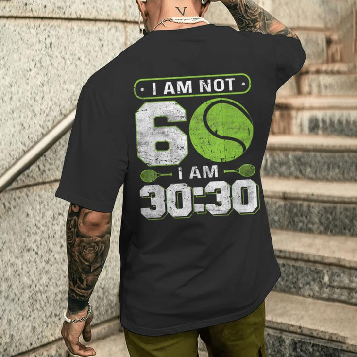 Ich Bin Nicht 60 Ich Bin Nicht 60 S T-Shirt mit Rückendruck Geschenke für Ihn